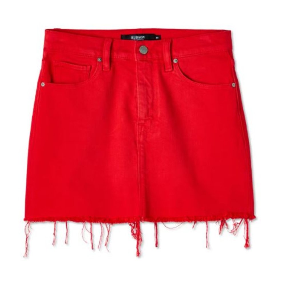 Hudson Jeans - The Viper Mini Skirt - Picture 2 of 8